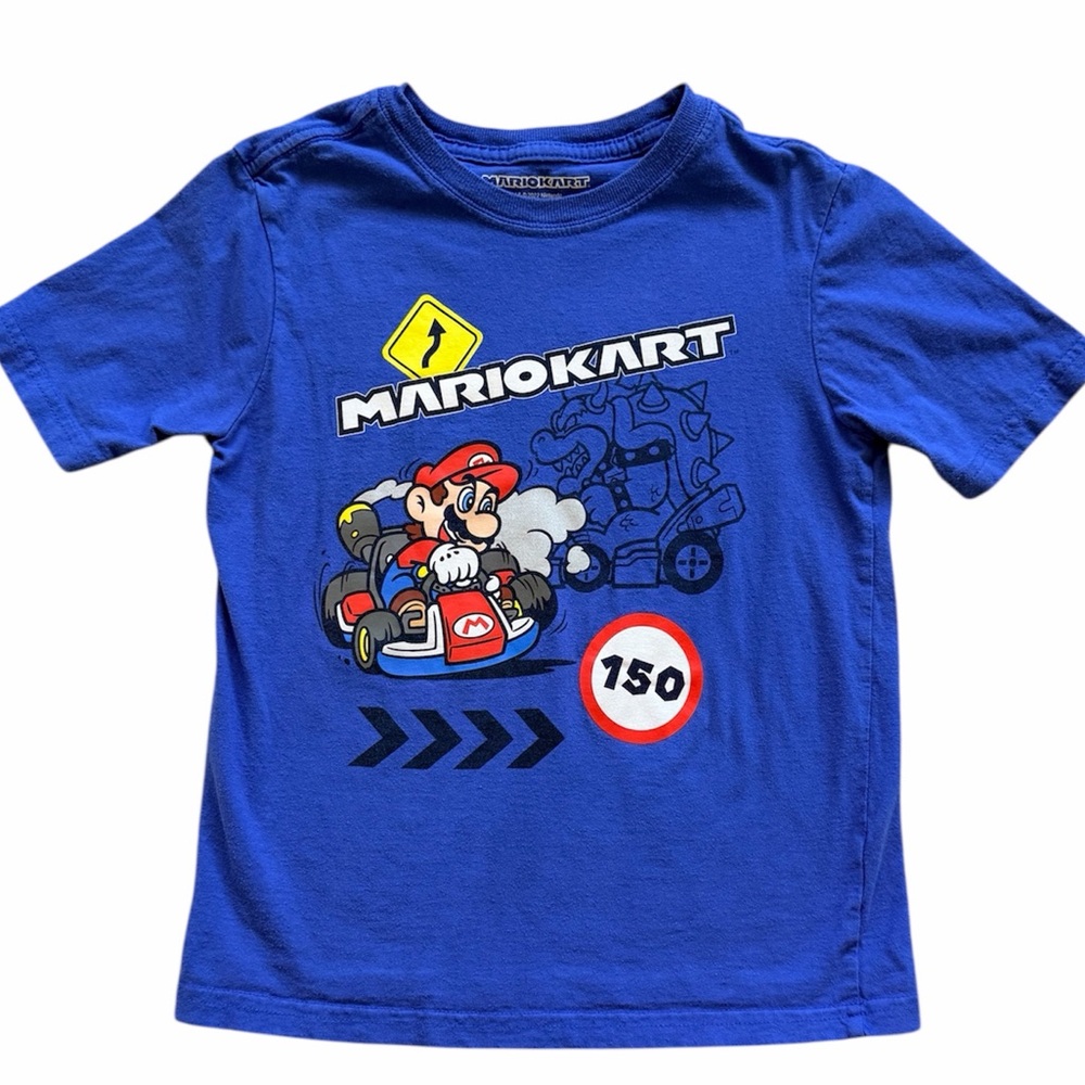 MARIO KART Blue T Shirt
